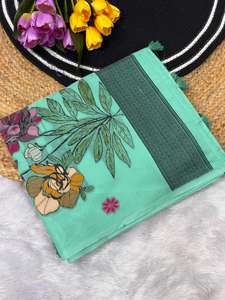 Collection de saris en coton pour mariage en gros – Vêtements ethniques luxueux et légers avec des motifs élégants et des détails raffinés - Product Image 2