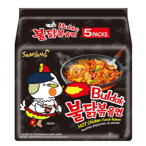 Samyang Buldak - TOUTES LES SAVEURS - Nouilles épicées au poulet piquant - Product Image 3