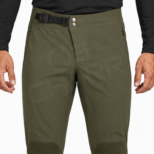 Pantalon de VTT unisexe respirant à séchage rapide imprimé, extensible, avec poche zippée, personnalisable, 100 % polyester, toutes saisons - Product Image 5