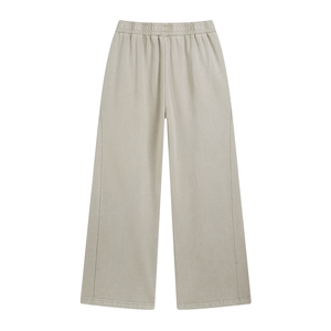 Pantalon de jogging pour hommes en molleton de coton, coupe droite mi-haute, haute qualité, pour le sport et la gym, vente en gros - Product Image 2