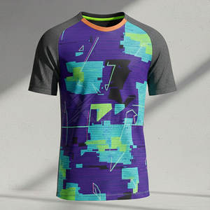 Camiseta Deportiva Ligera de Manga Corta para Portero de Fútbol Profesional, Transpirable, Tallas Grandes, Venta al Por Mayor - Product Image 2