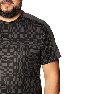 Men’s Geometric Print T-<b>Shirt</b> Short Sleeve Crew Neck Casual Polyester Knit Top Regular Fit Breathable Lightweight Fashion - Product Image 6