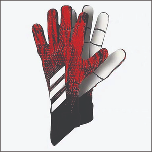 Gants de gardien de but de football personnalisés avec paume en latex rembourré de 3 mm et dos en relief, idéaux pour l'entraînement et les matchs des adultes - Product Image 4
