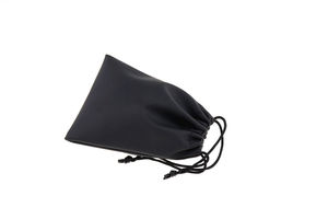 <b>Black</b> Mini Portable Drawstring Pouch Made of Polyester <b>Small</b> Travel <b>Bag</b> with Drawstring Designed custom logo and desighn - Product Image 3