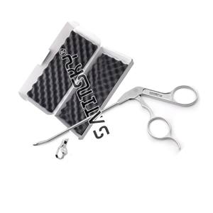 Pinza de Corte Recta y Curva para Artroscopia, 3.4mm, Acero Inoxidable, Manual, Certificación CE, para Cirugía Ortopédica - Product Image 1