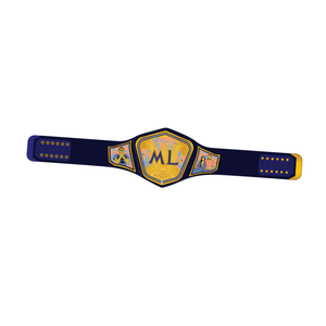 ML Wrestling Championship Belt - Unique Design with High-Quality Craftsmanship Perfect for Collectors Fans and Events - Product Image 5