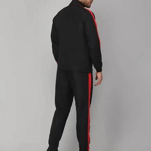 Conjunto Deportivo de Invierno con Capucha para Hombre, Dos Piezas, Manga Larga, para Correr, Entrenamiento, Gimnasio, Estilo Atlético, 100% - Product Image 6