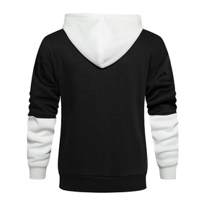 เสื้อสเวตเตอร์แบบสวมหัวมีฮู๊ดของผู้ชาย,เสื้อสเวตเชิ้ตเสื้อสวมหัวแบบหนามีฮู๊ดสีพื้นมีกระเป๋าจิงโจ้แฟชั่นล่าสุด - Product Image 5