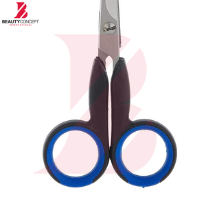 High <b>Precision</b> Product Plastic Handle Hair Scissors Stainless Steel Barber Shears Professional Long Lasting Salon <b>Tools</b> - Product Image 5