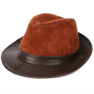 Sombrero Vaquero de Cuero Genuino de Alta Gama, Hecho a Mano, Estilo Western Outback, para Aventuras al Aire Libre y Viajes - Product Image 4