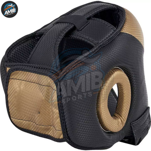 Protector de Cabeza de Boxeo MMA Transpirable de Piel de Vaca Unisex de Primera Calidad con Protección Profesional Personalizada - Product Image 3