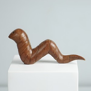 Sculpture en bois naturel décoration de table affichage jouet figure statue prix le moins cher petites statues en bois - Product Image 6