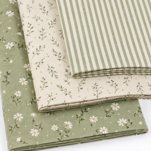 Tela de Poliéster/Algodón Teñida con Hilo, Estampado de Rosas Estilo Jardín, para Confección de Prendas, Sofás y Cortinas - Product Image 2