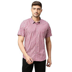 Camisa bordada de ropa de calle de alta calidad para hombre, camisas de trabajo con botones y logotipo estampado de algodón y poliéster personalizadas para hombre - Product Image 3