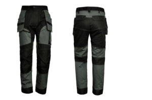 Pantalones de Trabajo de Alta Calidad, Ropa de Seguridad, Poliéster sin Costuras, Estilo Único, Alta Visibilidad, Color Negro - Product Image 4
