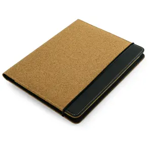 Carpeta Portátil de Corcho Tamaño B5 con Cuaderno, Bolígrafo, Notas Adhesivas y Estilo Portapapeles Cuadrado - Product Image 1