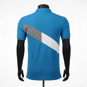 Polo pour homme en coton doux à manches courtes, décontracté et respirant, avec options OEM/ODM - Product Image 2
