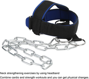 Weight Lifting Head Harness With <b>Chain</b> Neck Training Belt Gym Exercise Fitness Workout Bodybuilding <b>Cheap</b> Factory Wholesale - Product Image 5