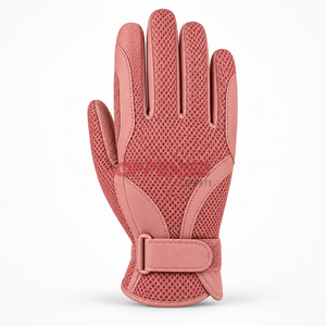Gants d'équitation modernes fabriqués avec des textiles respirants, des zones de paume renforcées et une coupe ergonomique pour une meilleure maniabilité. - Product Image 5