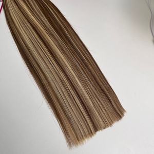 Extension de cheveux Remy à double balayage de 20 pouces haute qualité 4Q/4Q + 60 extensions de cheveux humains à pointe plate en kératine brute vietnamienne - Product Image 6