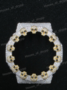 Iced Out VVS Moissanite Diamond Watch Bezel 2100 Series Watch with Moissanite diamond Watch Part - Product Image 1