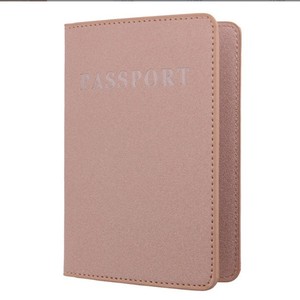 PU Leather Passport <b>Holder</b> Slim Card <b>Wallet</b> Cover Case for Travel PU Leather Passport Case Card <b>Holder</b> for Travel Slim <b>Wallet</b> - Product Image 5