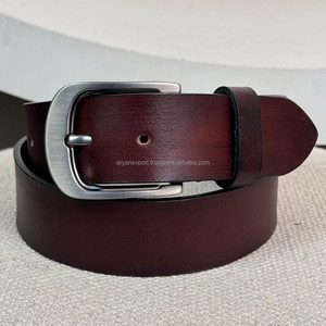 เข็มขัดหนังแท้สำหรับผู้ชายแบบปรับแต่งได้เข็มขัดหนังวัวอเนกประสงค์และทันสมัย - Product Image 4