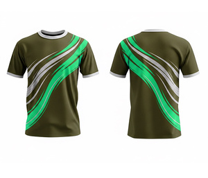 Custom Teamwear Sublimation T-Shirts with OEM Branding and Team Uniforms| <b>Men</b> Women Youth Sizes | Lightweight Quick Dry - Product Image 4