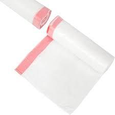 ถุงขยะย่อยสลายได้แบบมีเชือกผูก ก้นเสริม HDPE พิมพ์โลโก้ตามสั่งจากโรงงาน ขนาด 5/13/30/39 แกลลอน สำหรับใส่ถังขยะ - Product Image 5