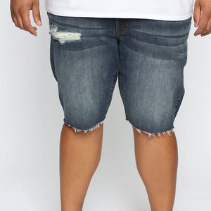 Pantalones Cortos de Mezclilla para Hombre, Estilo Vintage, Lavados, Casuales, Holgados, con Bordado Personalizado, Estampado, Estilo Baggy - Product Image 5