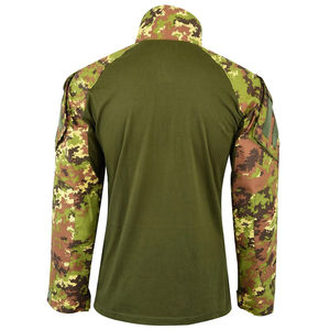 Chemise tactique pour homme à manches longues, prix d'usine, logo personnalisé, haute qualité, séchage rapide, polyester et coton. - Product Image 5