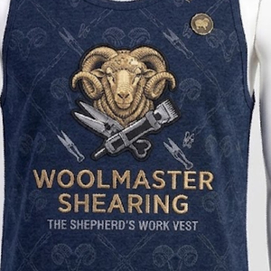 Sheep Shearing Cotton <b>Vest</b> Oem Odm <b>Long</b> Tail Style Custom Design Comfortable Workwear Manufacturer - Product Image 6