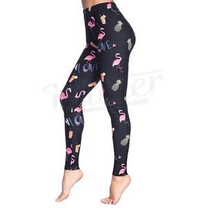 Venta al por mayor ropa de fitness sublimación impresión Leggings pantalones de entrenamiento lisos deporte gimnasio mujeres Leggings - Product Image 6
