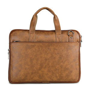 Sacs pour ordinateur portable en cuir, prix de gros, design personnalisé, fermeture éclair, sac pour ordinateur portable en cuir, pour le travail, le bureau, les voyages - Product Image 5