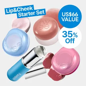 Fwee Triple Lip & guance Pots Jumbo Set di pennelli per il trucco opzioni per migliorare il tuo Look - Product Image 1