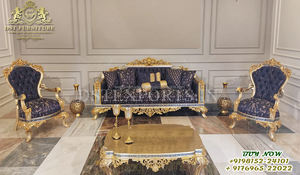 French Style Hand Carved Living Room Furniture European Style Hand Carved Living Room <b>Sofa</b> Set Classical <b>7</b> <b>Seater</b> <b>Sofa</b> Set Home - Product Image 6