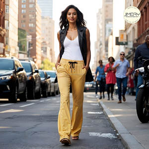 Vestido occidental informal de una pieza para mujer con camiseta de manga corta Maxi Midi EE. UU. Mercado europeo Focus Cintura natural - Product Image 2