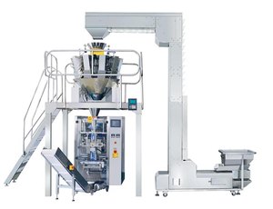 เครื่องบรรจุภัณฑ์ไฟฟ้าอัตโนมัติ 10 หัวชั่งแบบหลายหัว ควบคุมด้วย PLC เกรดอาหาร ผลิตภาพสูง แรงดันไฟฟ้า 380V - Product Image 1