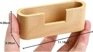 Best Quality Top Selling Durable Quality Half-Round Wood Business Card Holder <b>Stand</b> Available at Low Price from India - Product Image 6