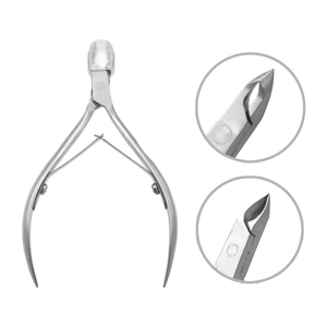 Nouvelles pinces à cuticules Nghia D07 à ouverture large incurvée, extra-affûtées, coupe-ongles professionnels en acier inoxydable de haute qualité - Product Image 2