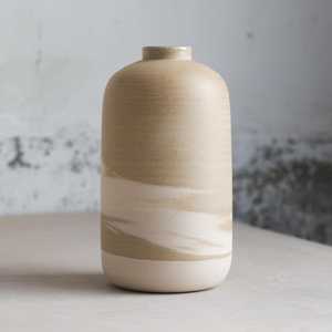 Vase en céramique décoratif contemporain personnalisé, style vintage, luxe, grande taille, émail, par UO - Product Image 3