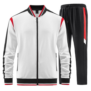 Survêtement Homme en Polyester – Ensemble de Jogging 2 Pièces de Haute Qualité avec Fermeture Éclair – Vente en Gros - Product Image 1