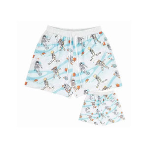 Men's High Street Style <b>Elastic</b> Waist Quick Dry Spandex/Polyester Breathable Camouflage Printed Shorts Wholesale - Product Image 6