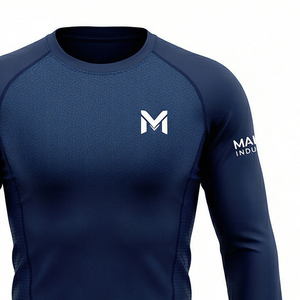 Camiseta Deportiva de Compresión para Hombre, Manga Larga, Ajustada, Transpirable, de Secado Rápido, Ecológica 2026 - Product Image 2