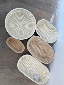 BEST SELLING Panier à pain en rotin naturel de haute qualité |   Panier de levage naturel avec doublure en lin - Product Image 6