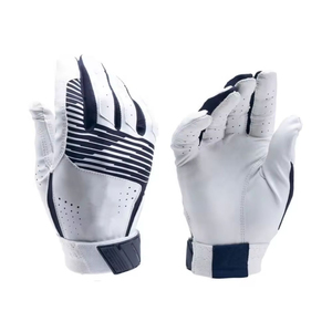 Nuevos Guantes de Bateo de Cuero Genuino, Guantes de Béisbol de Última Tendencia, Guantes de Bateo de Softbol Unisex con Logotipo Personalizado - Product Image 6