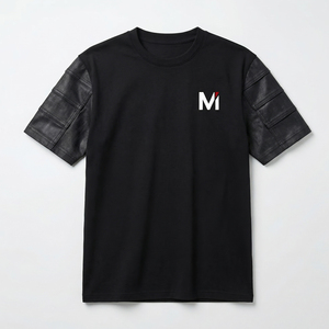 เสื้อยืดผู้ชายพิมพ์ลายโลโก้ตามสั่ง ผ้าฝ้าย 100% คุณภาพสูง ระบายอากาศได้ดี ทรงโอเวอร์ไซส์ สไตล์ลำลองสำหรับฤดูร้อน สไตล์ไฮสตรีท แห้งเร็ว - Product Image 1