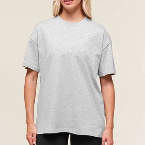 Vente directe usine – T-shirts décontractés élégants grande taille pour femmes, respirants, séchage rapide, 100 % coton, pour style urbain, vente en gros - Product Image 1