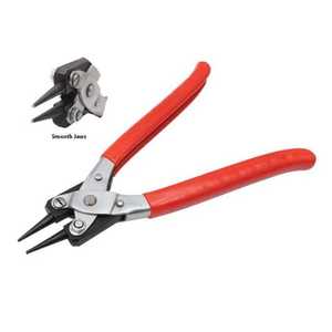 Parallel <b>Nose</b> Pliers Stainless Steel PVC Grip Jewelry Making Watch Optical Bending Wrapping Tool 203mm 8 Inch ZetomedPro - Product Image 4