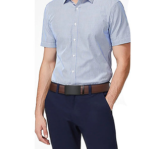 Men's Casual <b>Cow</b> Hide Wide Breathable Work Business <b>Dress</b> Belt Classic 3D Alloy Buckle Solid Pattern - Product Image 6